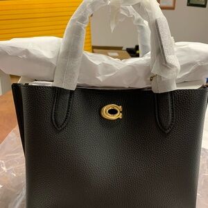 NWT Coach leather Willow 24”Tote